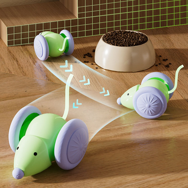 Power Tools Cat - Electric automatic interactive cat toy mouse