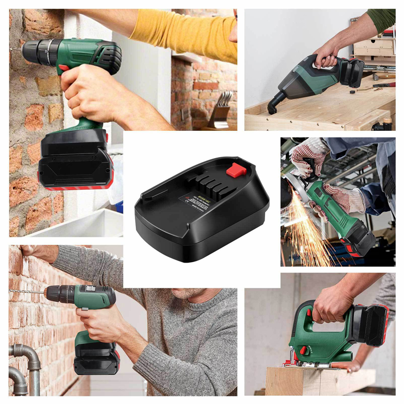 Battery Adapter For Bosch/Dewa - Power Tools Green review and price
