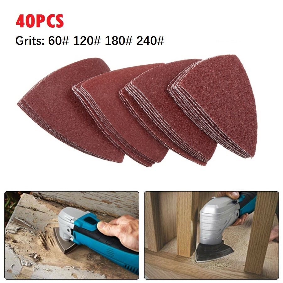 40pc Triangle Sandpaper 60/120 - Power Tools Accessories review and price