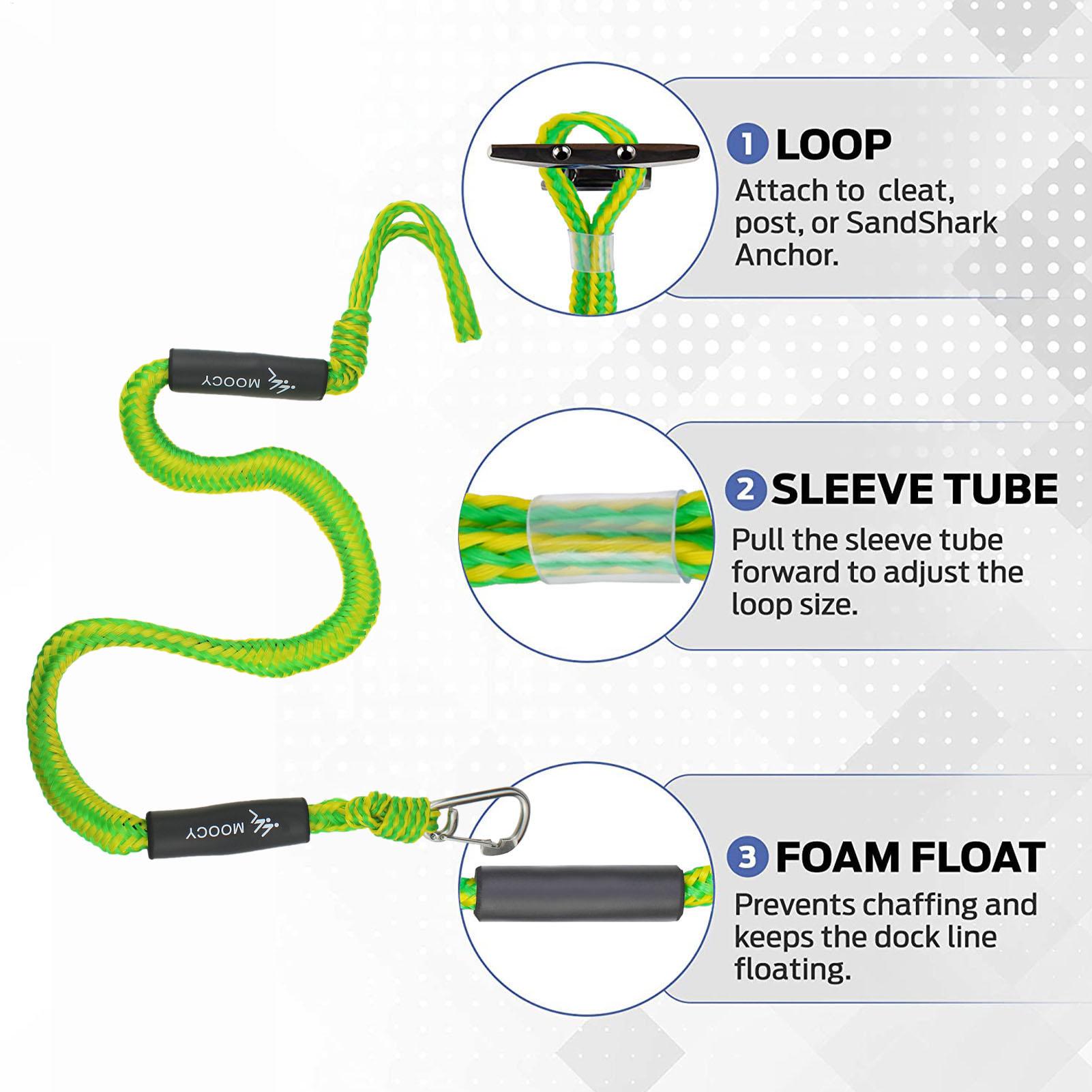 Boat Dock Lines Cords Docking  - Power Tools Green review and price