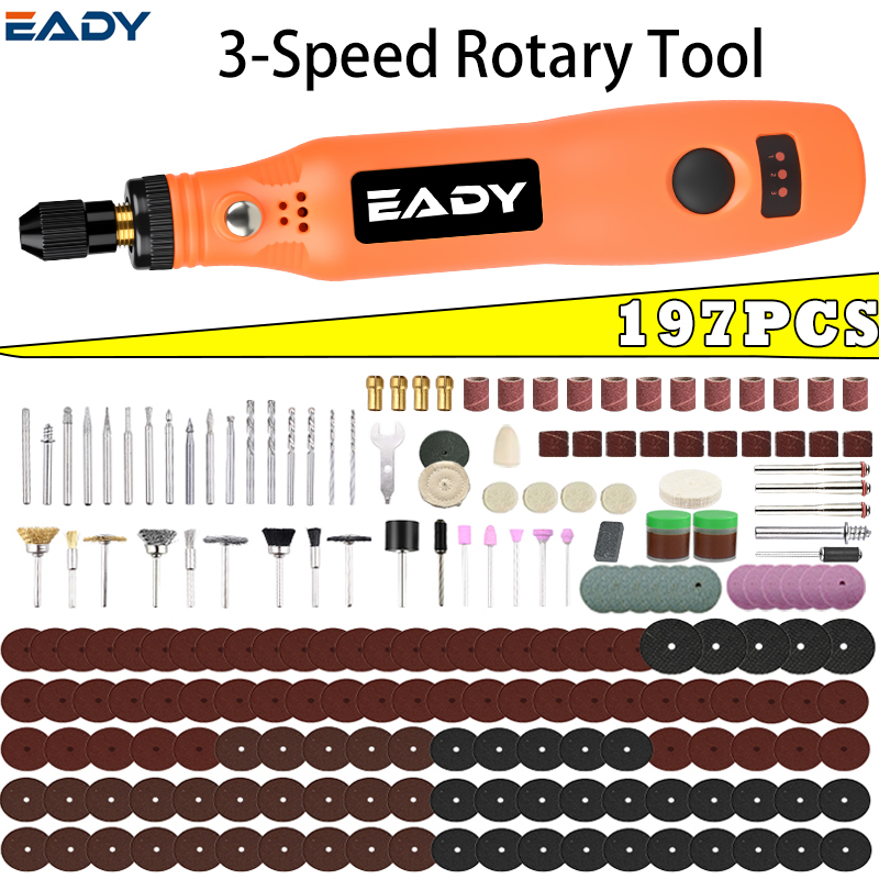 USB Cordless Rotary Tool Kit – - Power Tools Review review and price