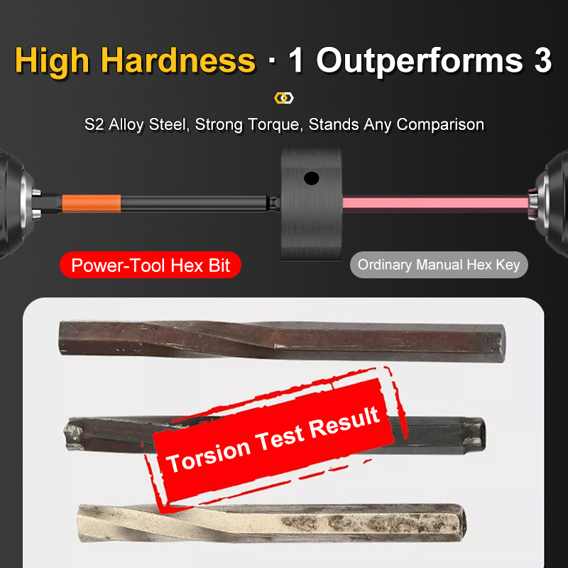 Hex Key Bit Black Magnetic All - Power Key Tools review and price