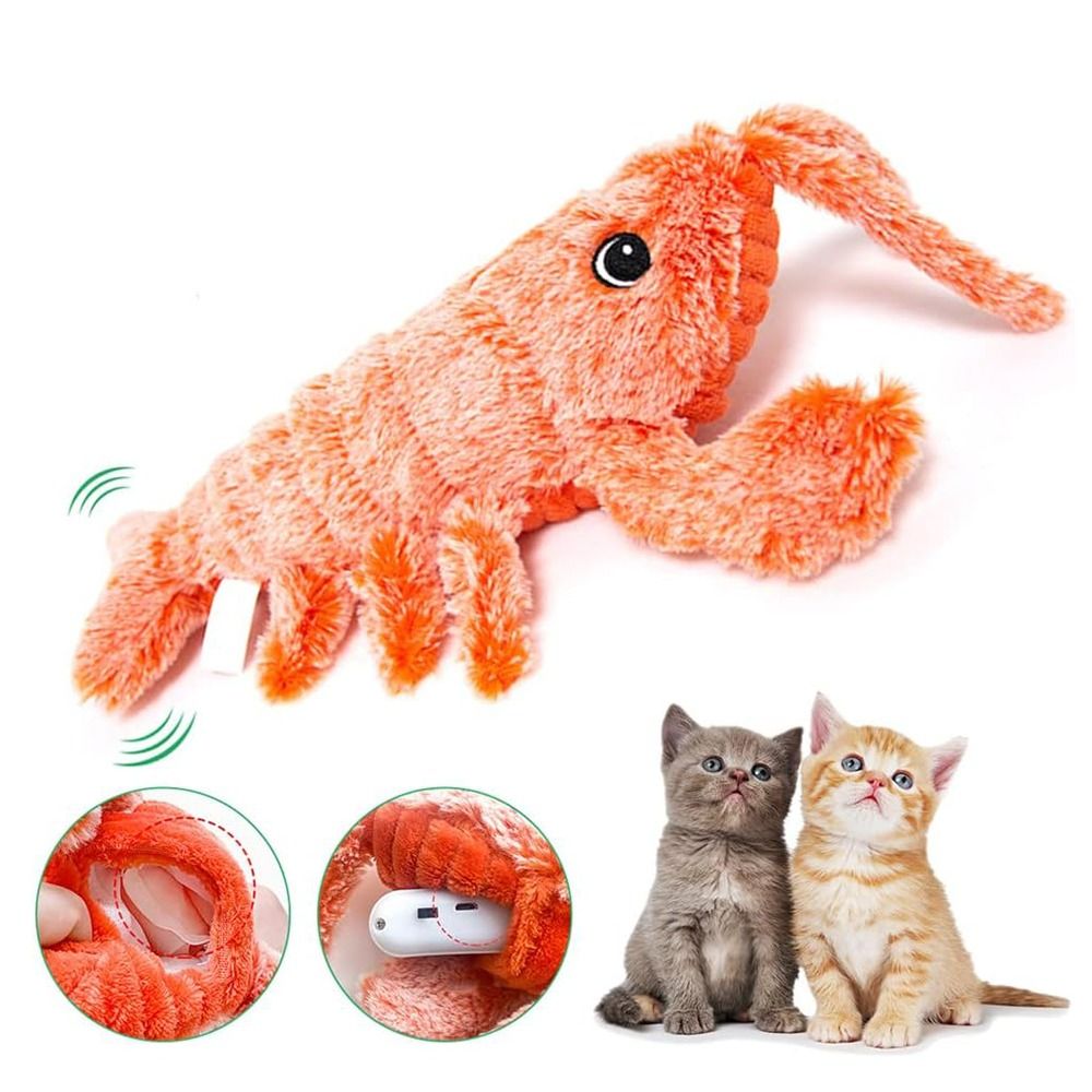 USB Charging Lobster Cats Toy  - Power Tools Cat review and price